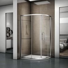 Load image into Gallery viewer, 2C Series 6mm Offset Quadrant Shower Enclosure Only (Easy Fit) (Height - 1850mm)