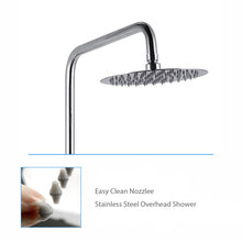 Load image into Gallery viewer, AIDAL Thermostatic Exposed Shower Mixer Bathroom Twin Head Large Round Bar Set Chrome