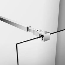 Load image into Gallery viewer, 8mm Nano Glass Wet Room Screens with Adjustable Arm long 730mm-120mm Various Sizes (Height - 1850mm/1950mm/2000mm)