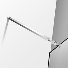 Load image into Gallery viewer, 8mm Nano Glass Wet Room Screens with Adjustable Arm long 730mm-120mm Various Sizes (Height - 1850mm/1950mm/2000mm)