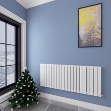 Load image into Gallery viewer, 600x1428 Horizontal,Flat Panel,white radiators,rads