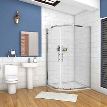 Load image into Gallery viewer, 2C Series 5mm Offset Quadrant Shower Enclosure Only (Easy Fit) (Height - 1850mm)