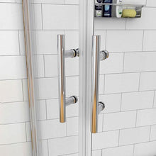 Load image into Gallery viewer, 2C Series 5mm Offset Quadrant Shower Enclosure Only (Easy Fit) (Height - 1850mm)
