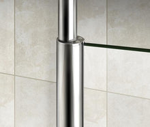 Load image into Gallery viewer, 8mm Nano Glass Wet Room Screens with 2030mm-3200mm Ceiling Post- Various Sizes (Height - 1950mm)