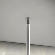 Load image into Gallery viewer, 8mm Nano Glass Wet Room Screens with 2030mm-3200mm Ceiling Post- Various Sizes (Height - 1950mm)