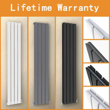 Load image into Gallery viewer, Luxury Vertical Design Radiator Flat Panel Bathroom Heating Radiators
