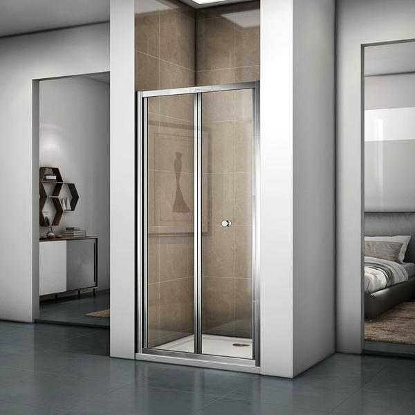 2C Series  5mm Bi-Fold Shower Doors only (Easy Fit) (Height - 1900mm)