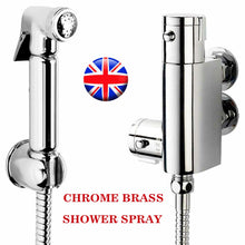 Load image into Gallery viewer, AICA Thermostatic Mixer Bidets Toilet Valve Hand Held Douche Kit Muslim Spray Shower

