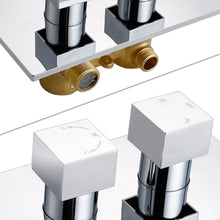 Load image into Gallery viewer, AIDAL Concealed Thermostatic Shower Mixer Valve Solid Brass WRAS
