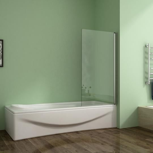 Aidal  Hinged Square bath screens 800x1400mm