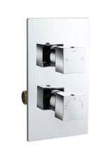 Load image into Gallery viewer, AIDAL Concealed Thermostatic Shower Mixer Valve Solid Brass WRAS
