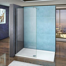 Load image into Gallery viewer, 8mm Nano Glass Wet Room Screens with Adjustable Arm long 700mm-120mm Various Sizes (Height - 1850mm/1950mm/2000mm)

